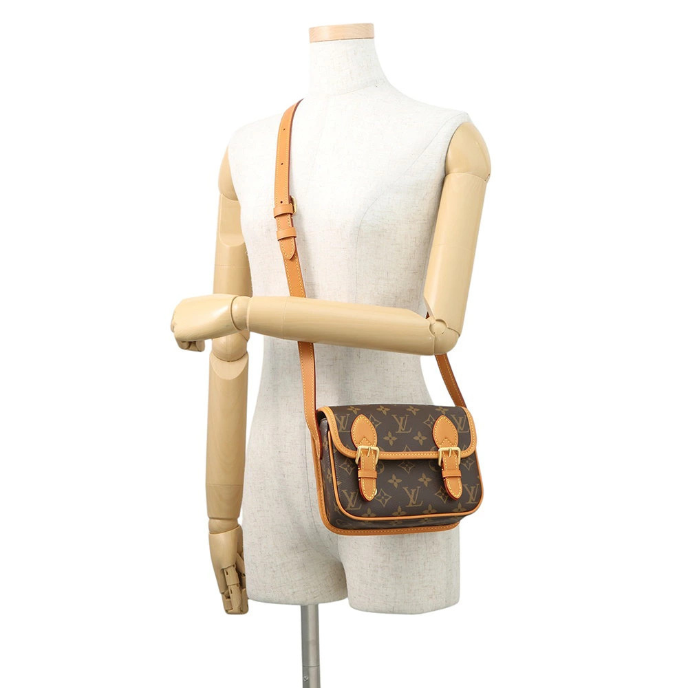 Louis Vuitton Monogram Satchel Wearable Wallet Long Bag - Picture 4 of 5